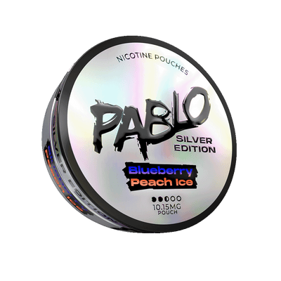 Pablo Silver Edition Blueberry Peach Ice