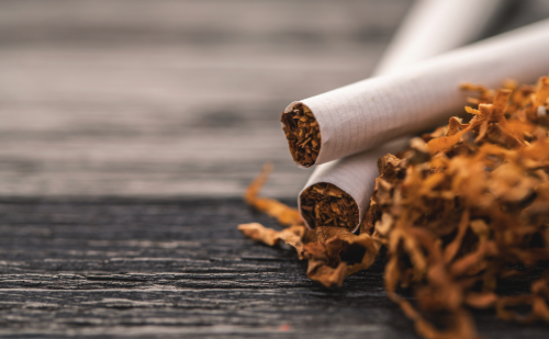 How much nicotine is in a cigarette?