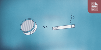 Are Snus less harmful than cigarettes?