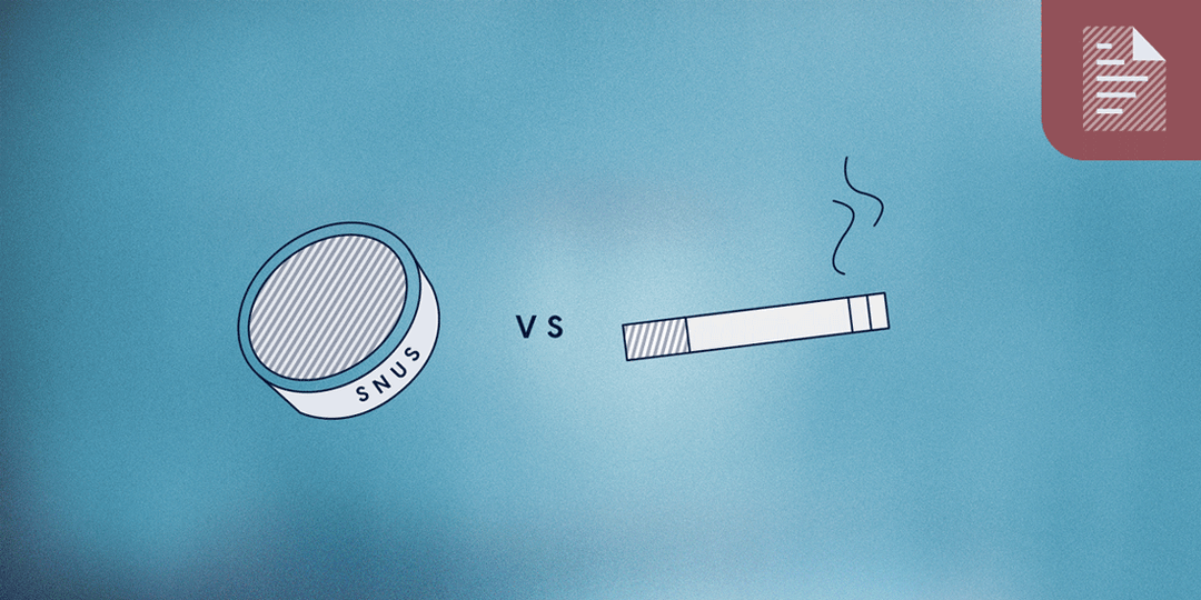 Sono Snus meno dannose delle sigarette?
