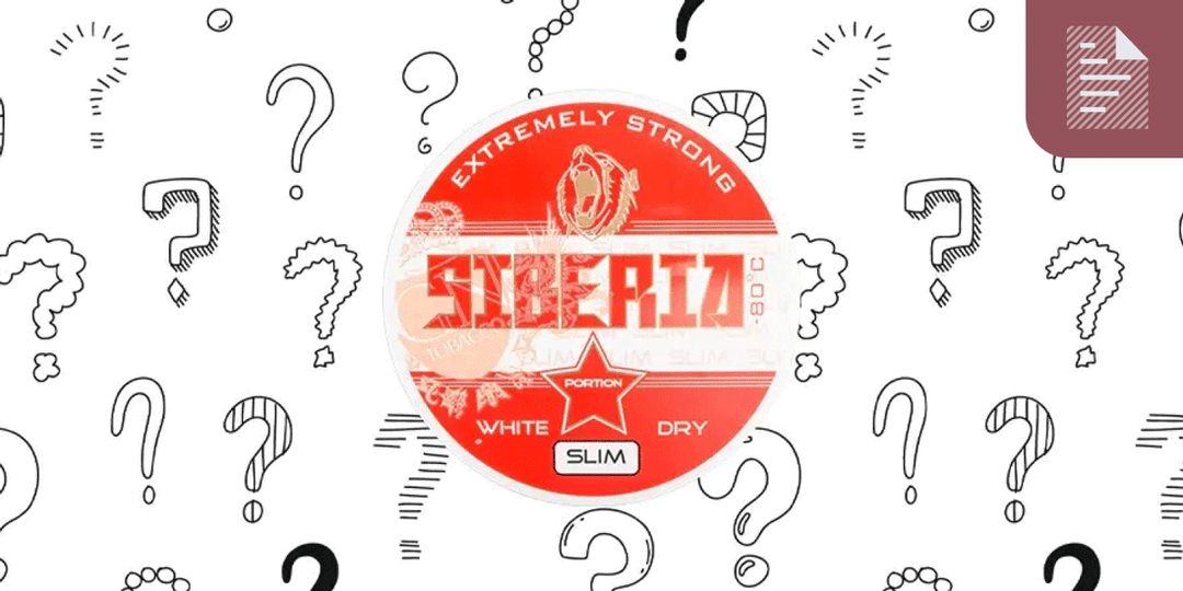 Siberia Snus - Il più forte Snus del mondo?