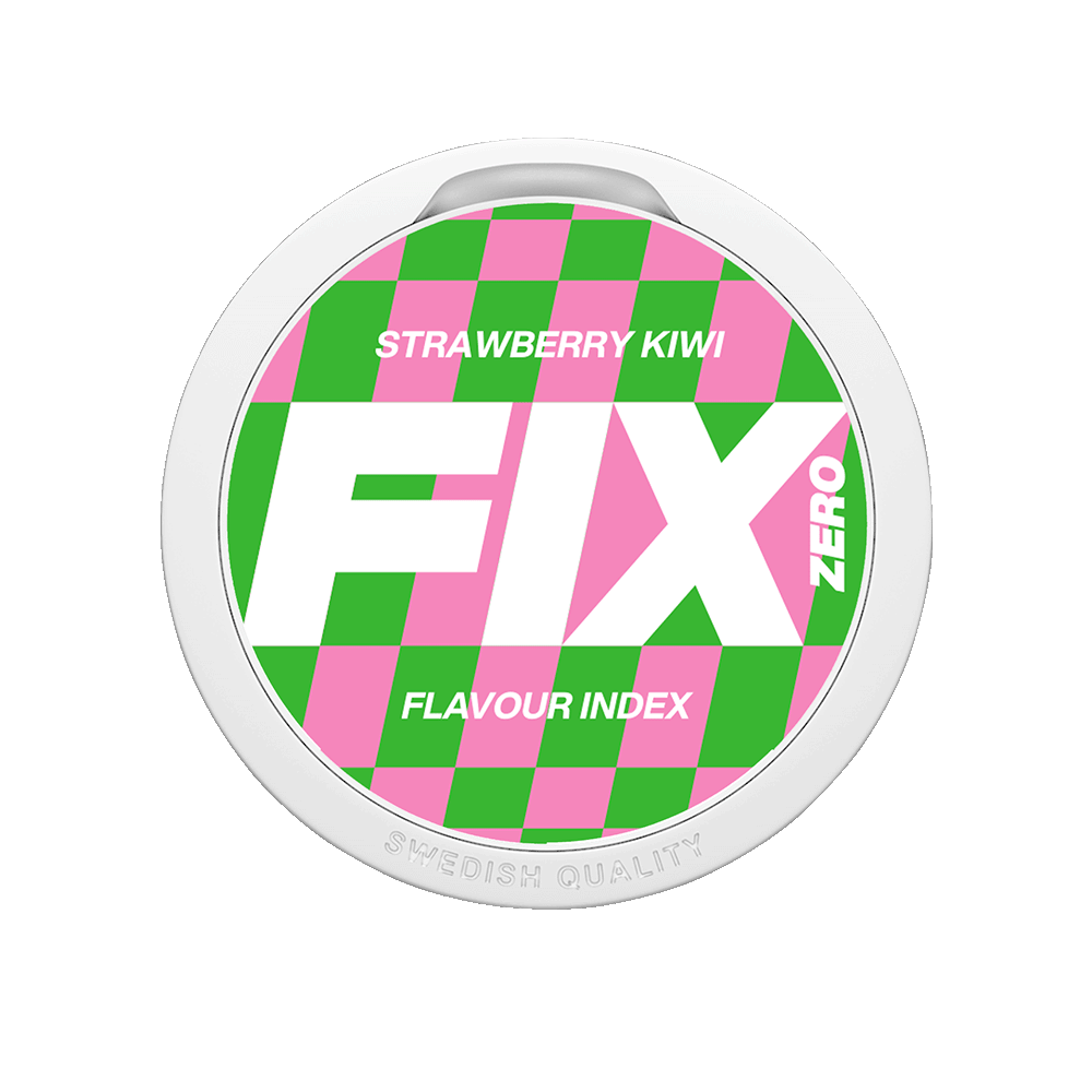 Fix Zero Strawberry Kiwi | Nikotinfreie Pouches online