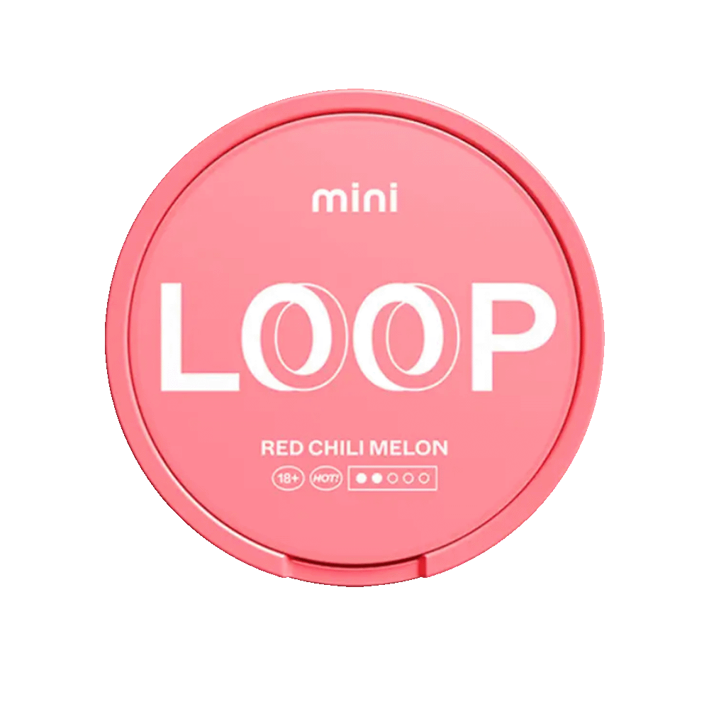 Loop Mini Snus Loop Red Chili Melon Mini Snus – Compact power with a spicy kick
