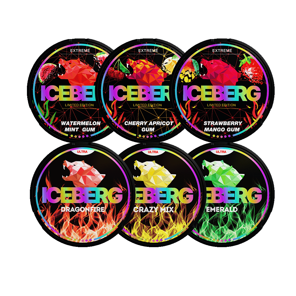 Iceberg Nicotine Pouches Ultra 150mg £3.99